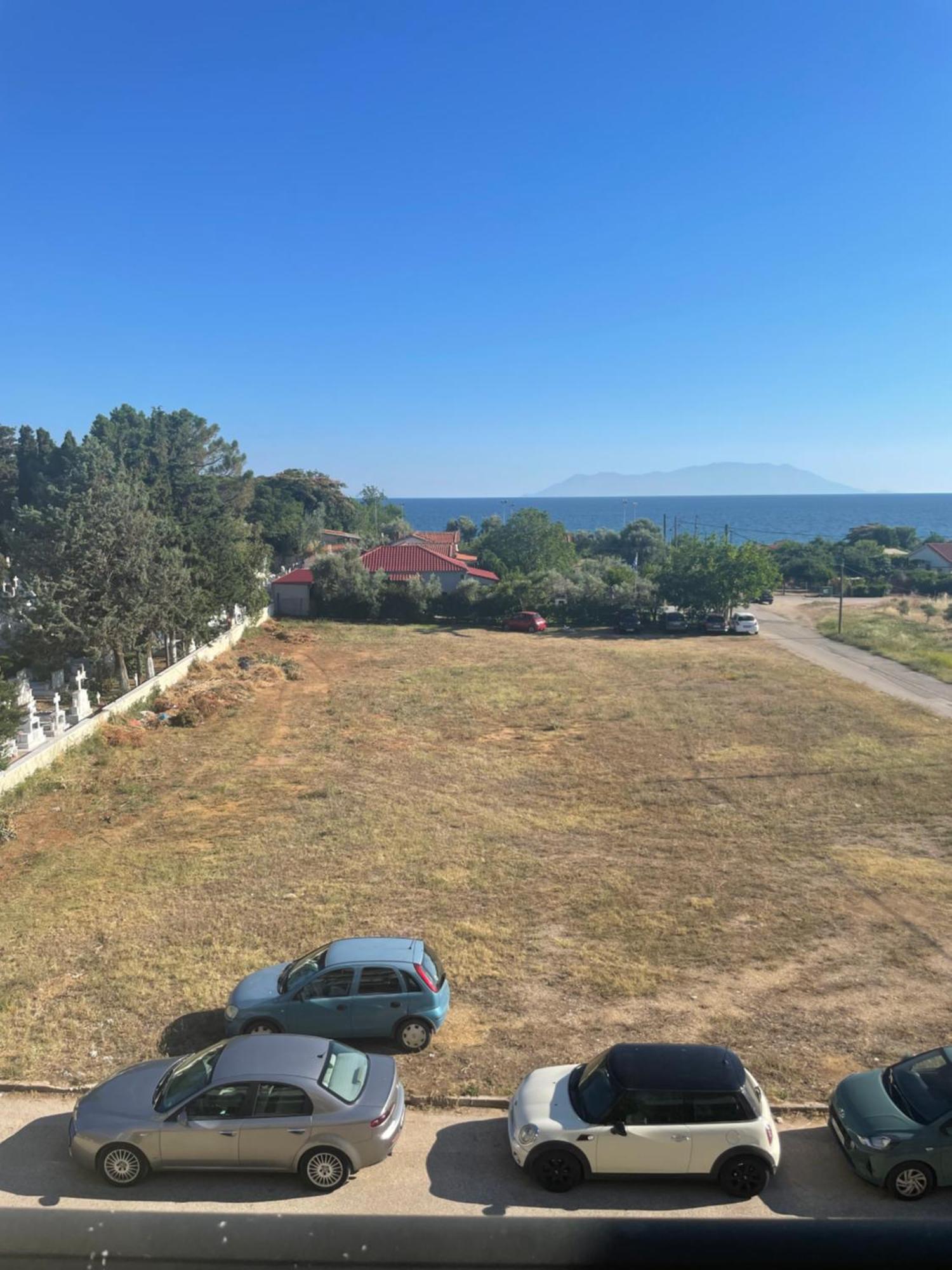 Studio Στην Νέα Χιλή Με Θέα Στην Θάλασσα Néa Khilí Exteriör bild