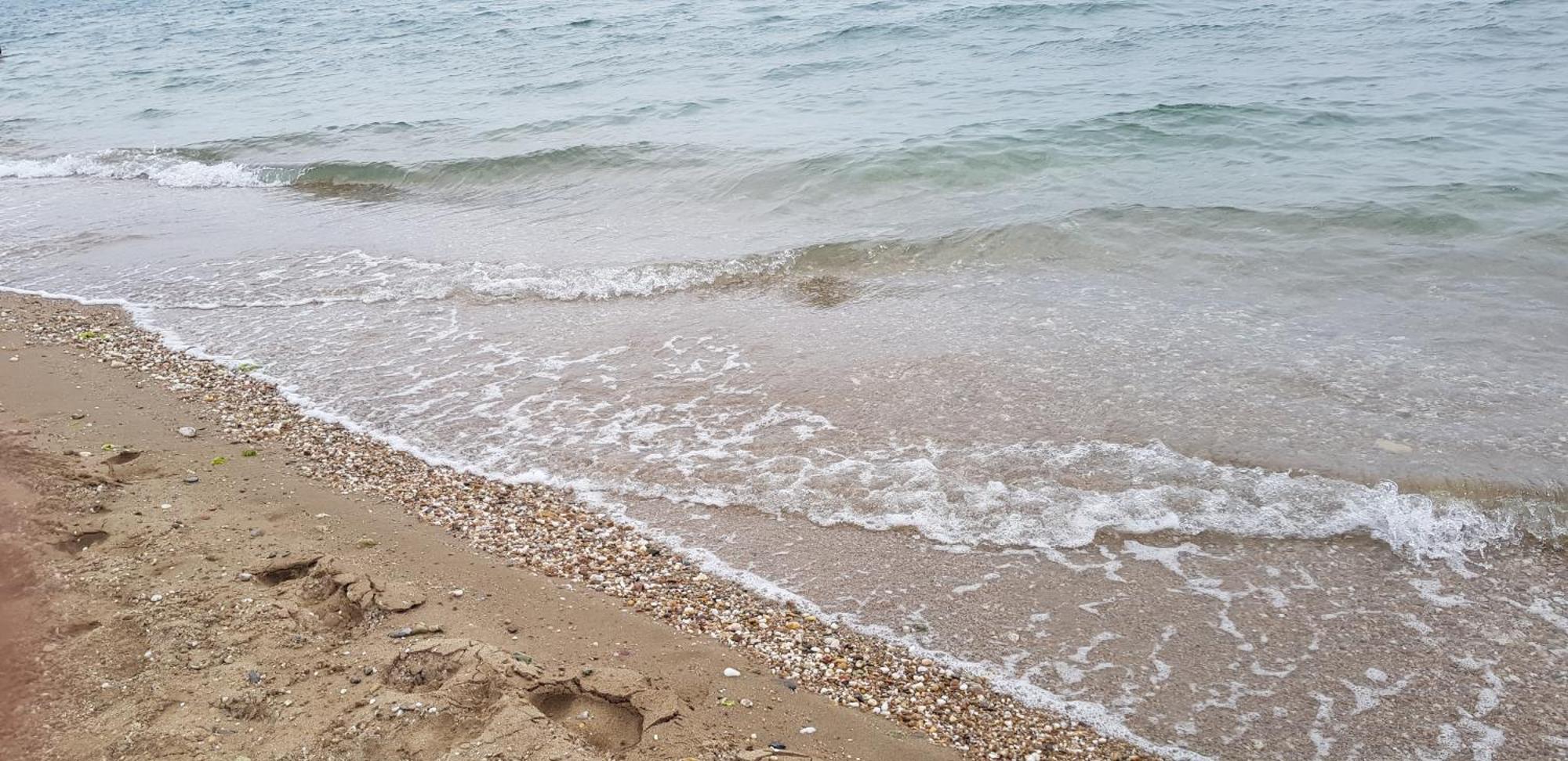 Studio Στην Νέα Χιλή Με Θέα Στην Θάλασσα Néa Khilí Exteriör bild